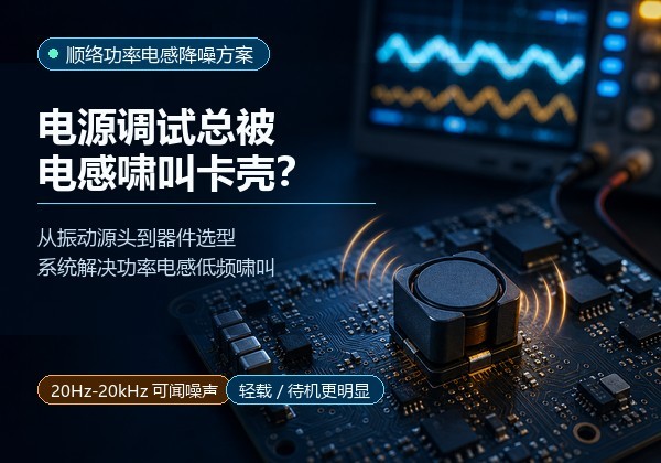电源调试总被电感啸叫卡壳？从根源到选型的降噪方案
